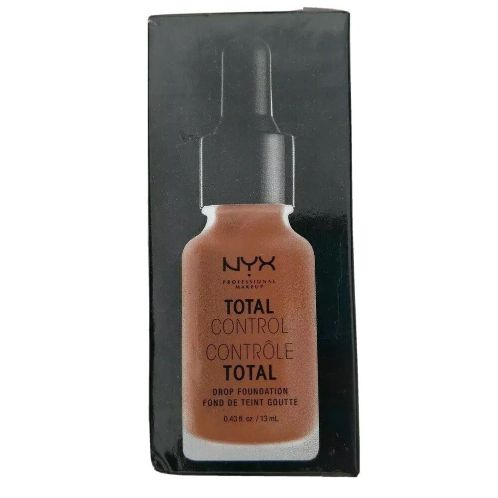 NYX Total Control Drop Foundation TCDF16 Mahogany New in box Sealed
